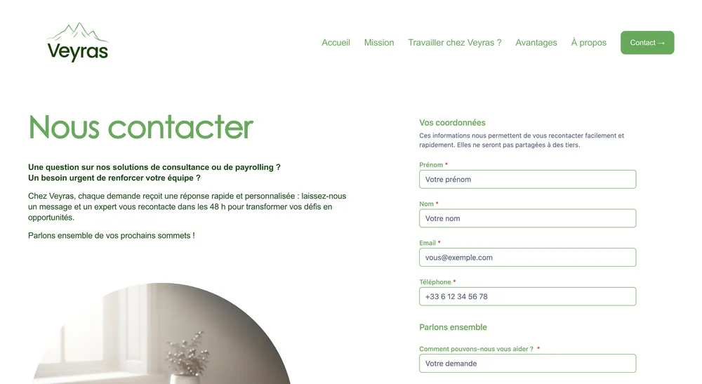 Sites web rebrandés et redesignés pour mes clients Miège et Veyras, visuel 6