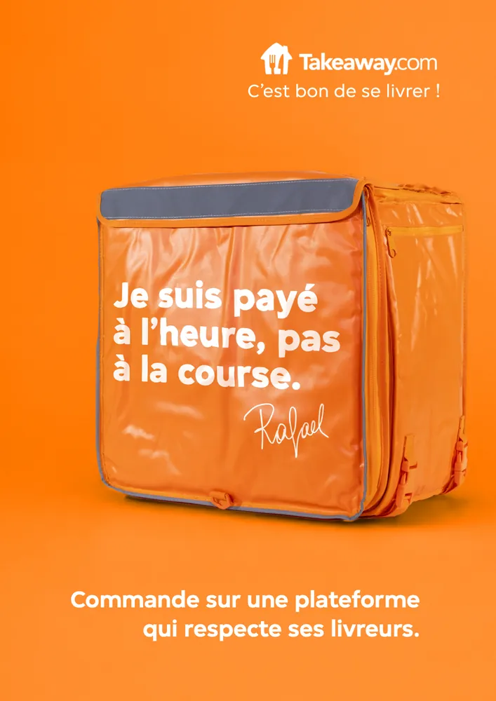 Réalisation d’affiches pour Takeaway.com, visuel 3